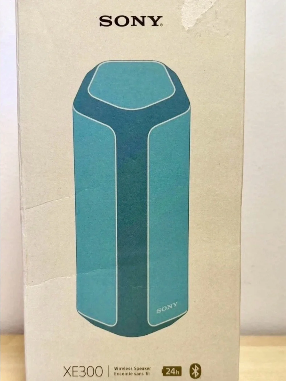 NEW Sony SRS-XE300 X-Series Wireless Portable Bluetooth Speaker - Blue - IP67